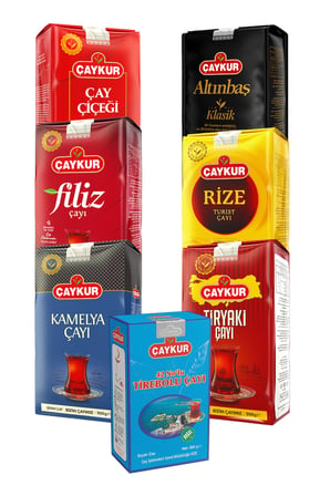 Tiryaki Kamelya Rize Filiz Altınbaş ve Tirebolu 500gr Çay Paketi