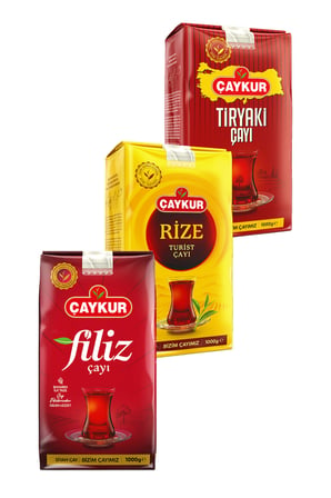 Tiryaki Rize ve Filiz 1kg Dökme Çay Paketi