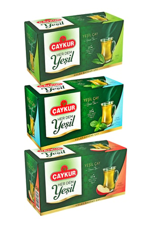 Herdem Sade Naneli ve Elmalı Yeşil Çay Paketi