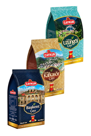Uzungöl Kafkasör ve Başkent 80gr Bölgesel Çay Paketi