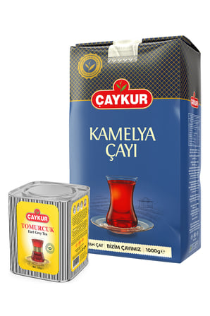 Tomurcuk Kokulu 125gr ve Kamelya 1kg Dökme Çay Paketi