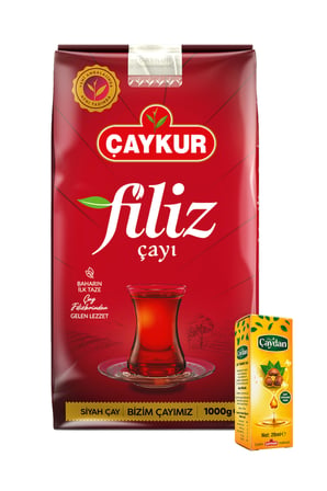 Filiz 1kg Dökme Çay ve Çay Tohumu Yağı Seti