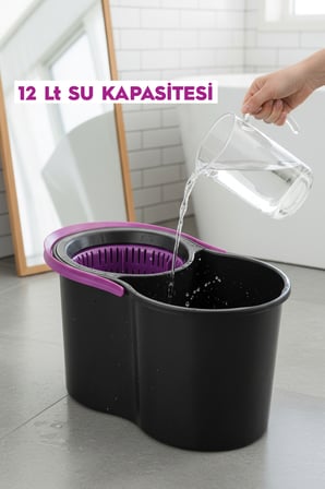 Black Edition Otomatik Temizlik Seti + Bubble Sünger 5'li