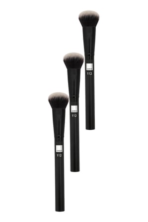 Düz Stippling Fırçası 112 Üçlü Paket