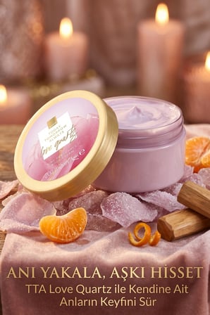 TTA Love Quartz Kadın Vücut Kremi 200 Ml. İkili Paket