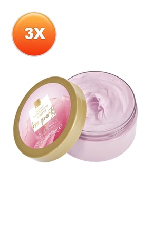 TTA Love Quartz Kadın Vücut Kremi 200 Ml. Üçlü Paket