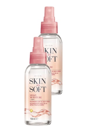 Skin So Soft Silky Nemlendirici Besleyici Kuru Yağ Vücut Spreyi 150 Ml. İkili Paket