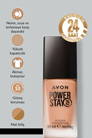 Avon True Power Stay Fondöten 30 Ml. Ivory