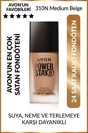 Avon True Power Stay Fondöten 30 Ml. Medium Beige