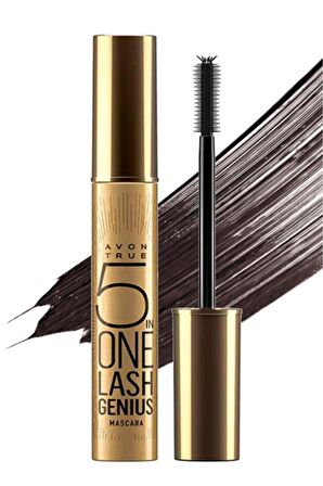 Avon 5 In One Lash Genius Silikon Fırça Siyah Rimel