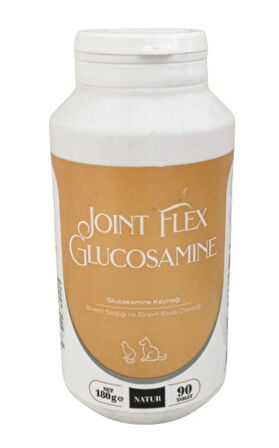 Natur Joint Flex Glucosamine Kedi Köpek Eklem Sağlığı ve Eklem Sıvısı Desteği 90 Tablet