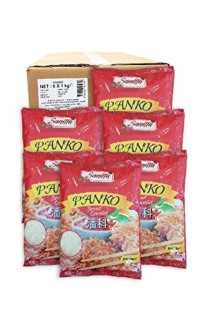 Sanitta Panko Japon Ekmek Kırıntısı Bread Crumbs 1 kg 6 Adet