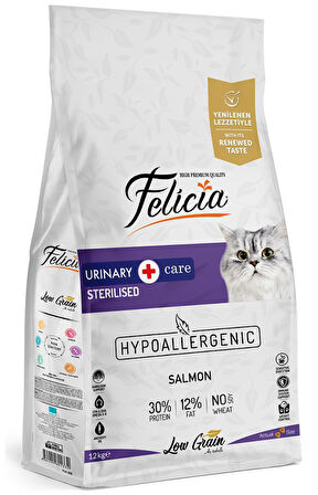 Felicia 12 Kg Yetişkin Somonlu Az Tahıllı