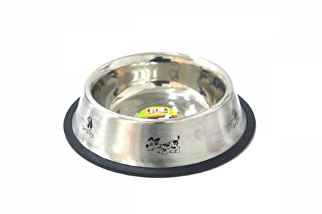 Flip 8 Oz. KE-3201MD Figürlü Çelik Mama Kabı 