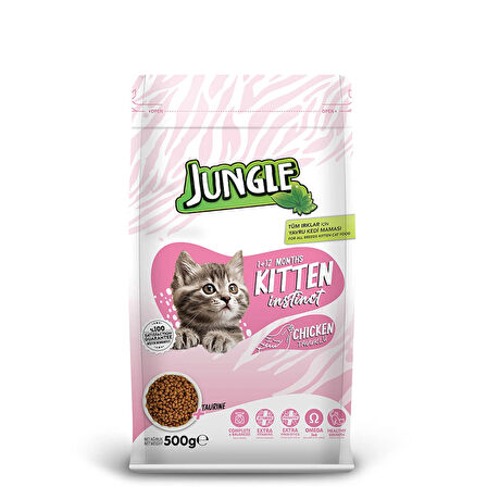 Jungle 500 Gr Yavru Kedi Maması Tavuklu