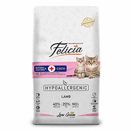 Felicia Az Tahıllı Kuzu Etli Yavru Kedi Başlangıç Seti 500+500 Gr