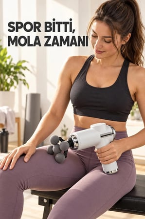 Şarjlı Masaj Tabancası Profesyonel 5 Toplu Başlık 25W 6 Kademeli Titreşimli Sporcu Masaj Aleti, 5 Farklı Başlık Massage 2400 mAhŞarjlı Masaj Tabancası Profesyonel 5 Toplu Başlık 25W 6 Kademeli Titreşimli Sporcu Masaj Aleti, 5 Farklı Başlık Massage 24