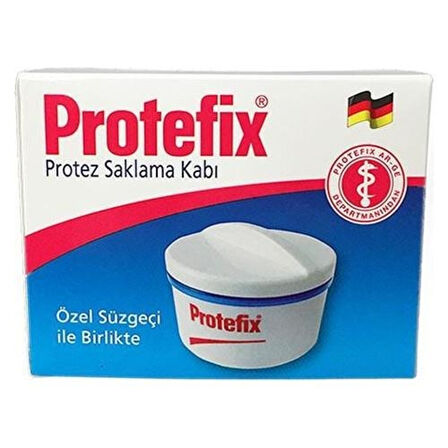 Protefix Protez Saklama Kabı Kutulu