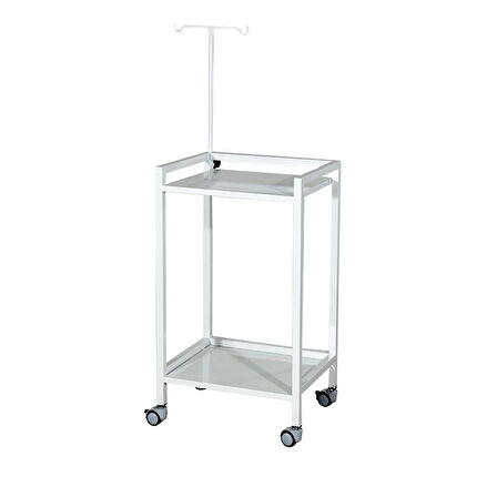 Troyler Askılı Araba | Metal Gövde, Antibakteriyel Boyalı, Antistatik Tekerlekli E-232/B