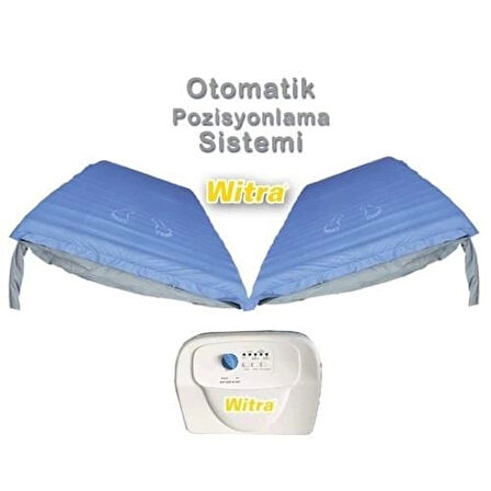 Witra Boru Tipi Pozisyon Veren Havalı Yatak | 30° Sağ-Sol Dönüş ve Bası Yarası Önleyici