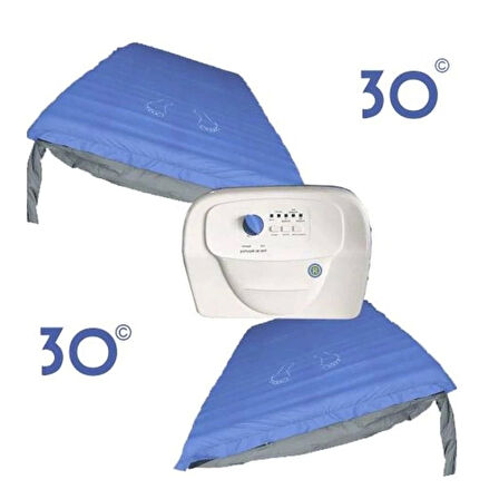 Witra Boru Tipi Pozisyon Veren Havalı Yatak | 30° Sağ-Sol Dönüş ve Bası Yarası Önleyici