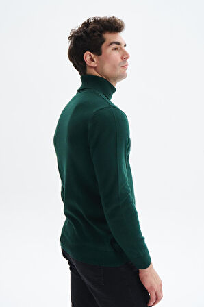 Arma Erkek Slim Fit Likralı Akrilik Kumaş Boğazlı Yaka Triko Kazak K0KRO0862 