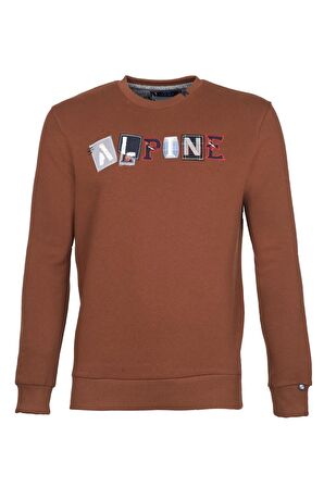 Arma Erkek Bisiklet Yaka Sweatshirt 