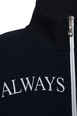 Arma Erkek Fermuarlı Sweatshirt 