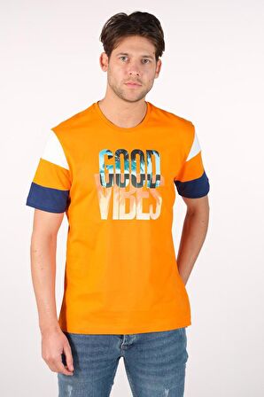 Arma Erkek Bisiklet Yaka Tişört 