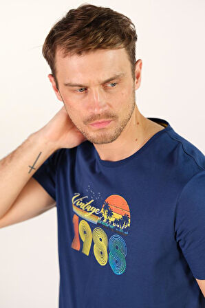 Arma Erkek Bisiklet Yaka Tişört 