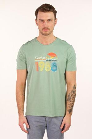 Arma Erkek Bisiklet Yaka Tişört 