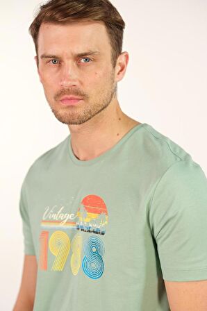 Arma Erkek Bisiklet Yaka Tişört 