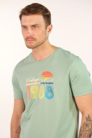 Arma Erkek Bisiklet Yaka Tişört 