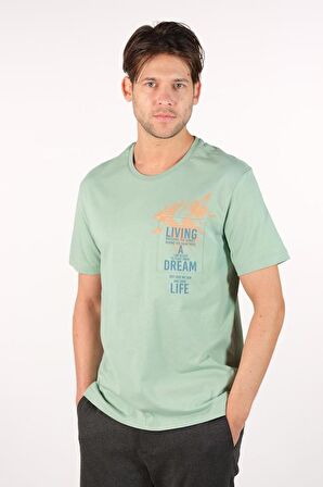 Arma Erkek Bisiklet Yaka Tişört 