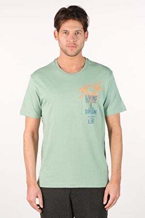 Arma Erkek Bisiklet Yaka Tişört 