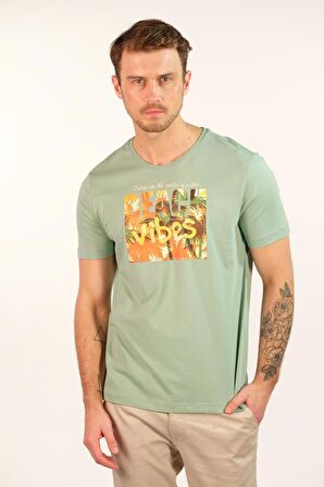 Arma Erkek Bisiklet Yaka Tişört 