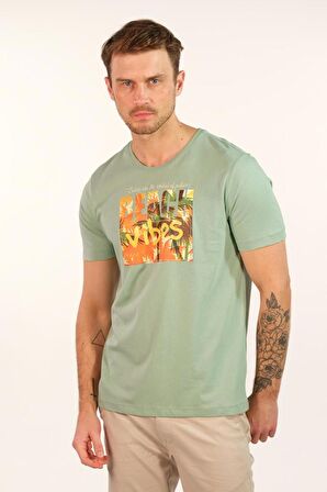 Arma Erkek Bisiklet Yaka Tişört 