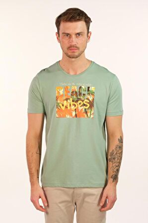 Arma Erkek Bisiklet Yaka Tişört 