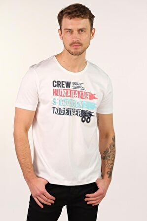 Arma Erkek Bisiklet Yaka Tişört 