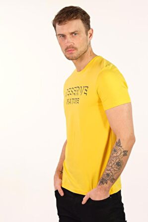 Arma Erkek Bisiklet Yaka Tişört 