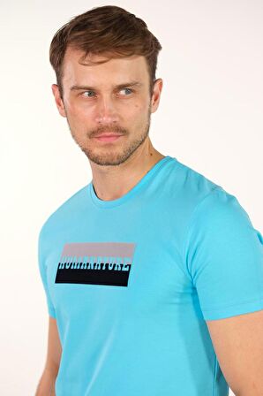 Arma Erkek Bisiklet Yaka Tişört 