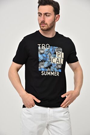 Arma Erkek Bisiklet Yaka Tişört 