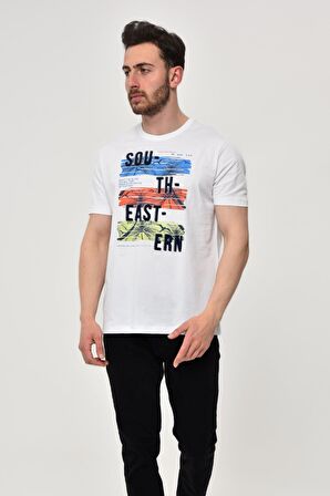 Arma Erkek Bisiklet Yaka Tişört 