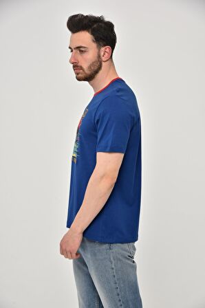 Arma Erkek Bisiklet Yaka Tişört 