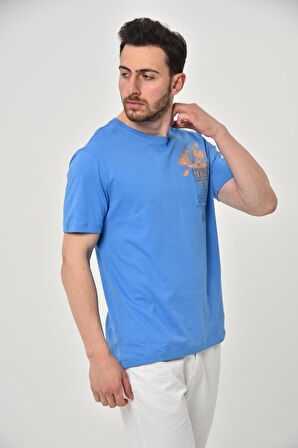 Arma Erkek Bisiklet Yaka Tişört 