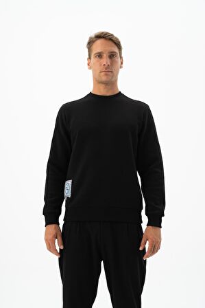 Arma Erkek Bisiklet Yaka Sweatshirt 