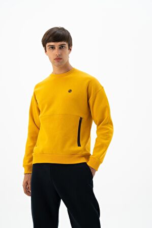 Arma Erkek Bisiklet Yaka Sweatshirt 