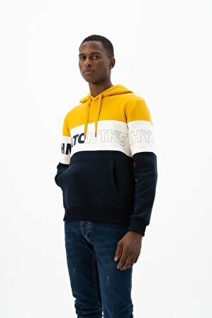 Arma Erkek Kanguru Cepli Kapüşonlu Sweatshirt 