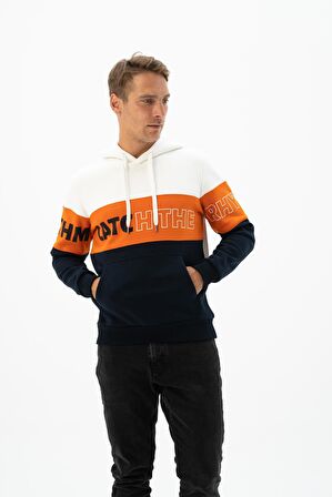 Arma Erkek Kanguru Cepli Kapüşonlu Sweatshirt 