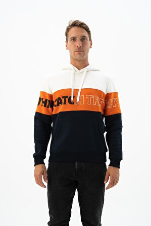 Arma Erkek Kanguru Cepli Kapüşonlu Sweatshirt 